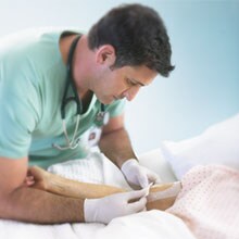 Penso para cateteres intravenosos