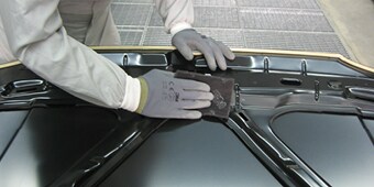 Limpeza de um carro
