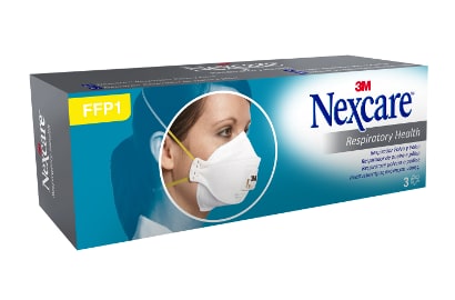 Máscara respiratória 3M Nexcare