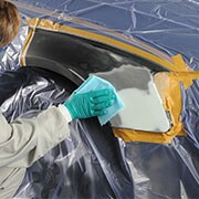 Passo 3 - Limpar a superfície e remover qualquer pó ou contaminantes