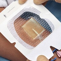 Penso transparente 3M com almofada de gel de CHG
