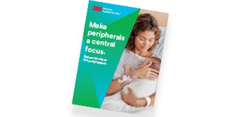 Brochura de soluções de cuidados das linhas IV periféricas
