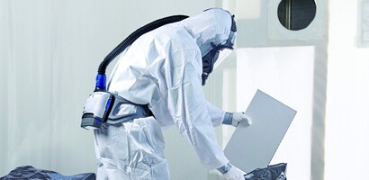 Turbo de ar com alimentação 3M™ Versaflo™ TR-603E-ASB para ambientes com amianto
